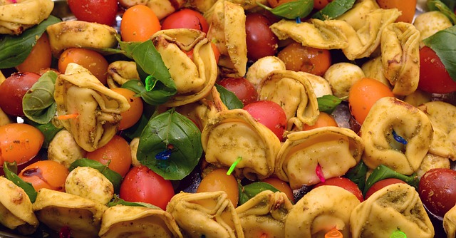 Photo de tortellini italiennes